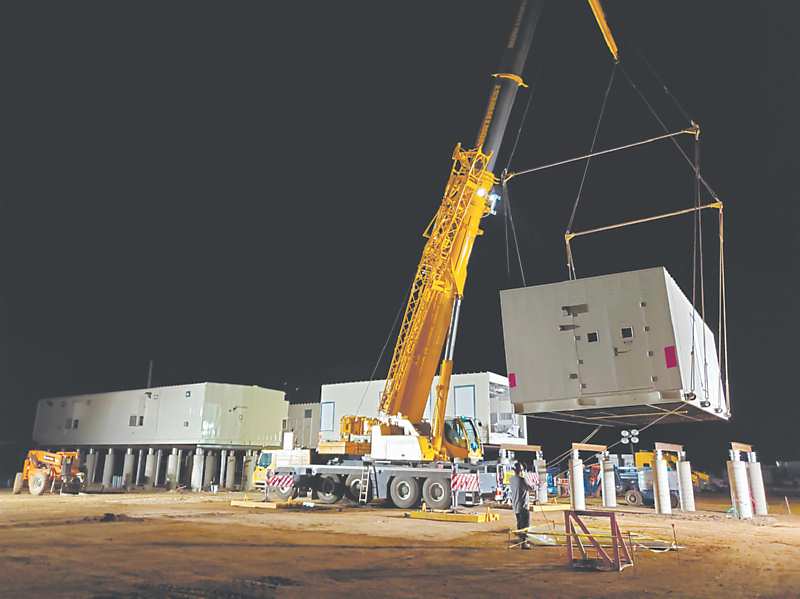 ●東元系統化設備e-house(預裝式電器間),在美國漂亮出擊。圖/東元提供 image