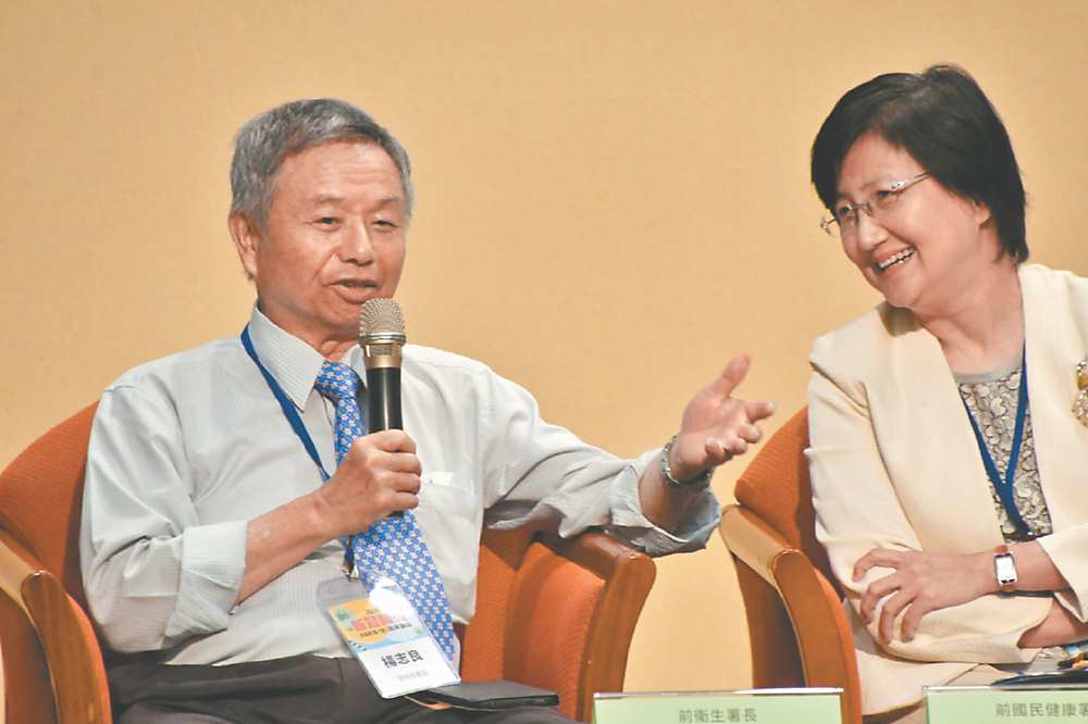 前衛生署長楊志良
圖/王德為 image
