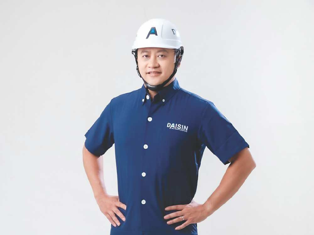 ●大信防水總經理康永昕在防水業界被稱為「防水專家接班人」。圖/大信防水提供 image