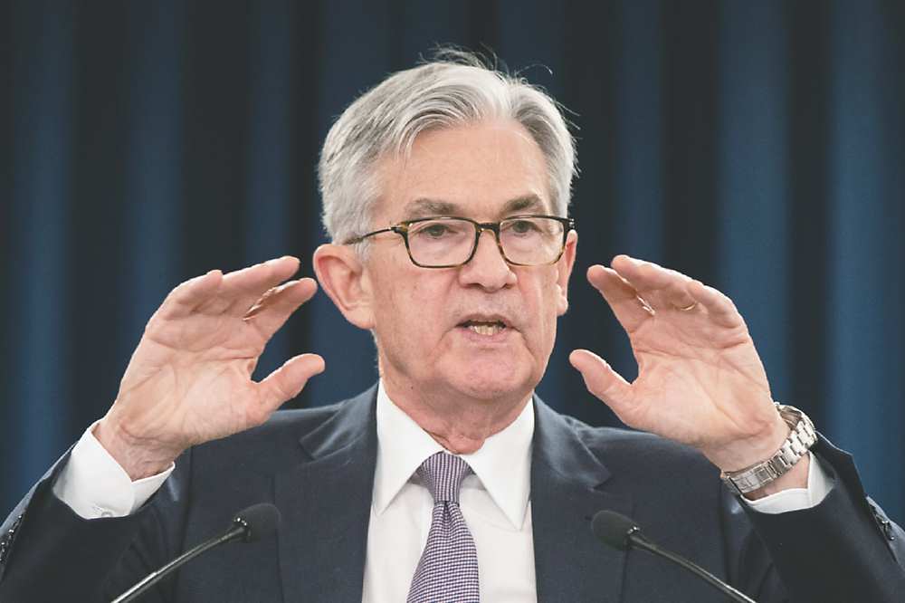 ●Fed主席鮑爾指出,家庭支出擴增可能反映出擴大失業補貼等政府的紓困方案已經奏效。圖/美聯社 image
