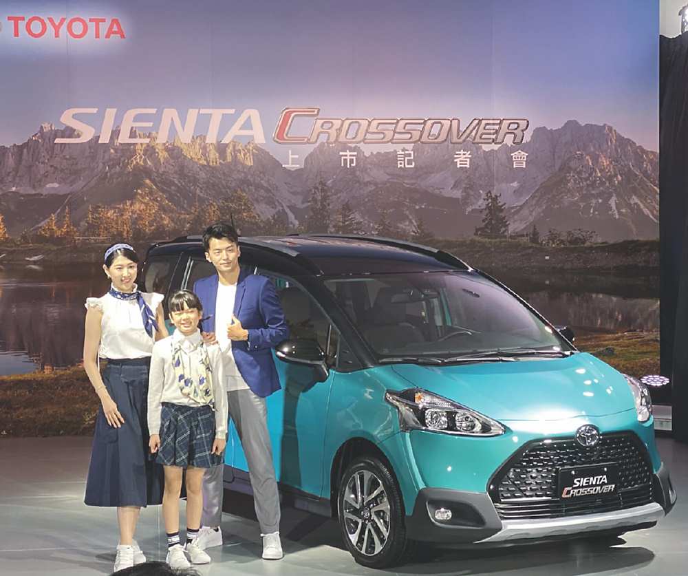 ●和泰汽車7日上市Sienta Crossover新車型,期待透過差異化的設定,為Sienta車系拓展新客層。圖/陳信榮 image