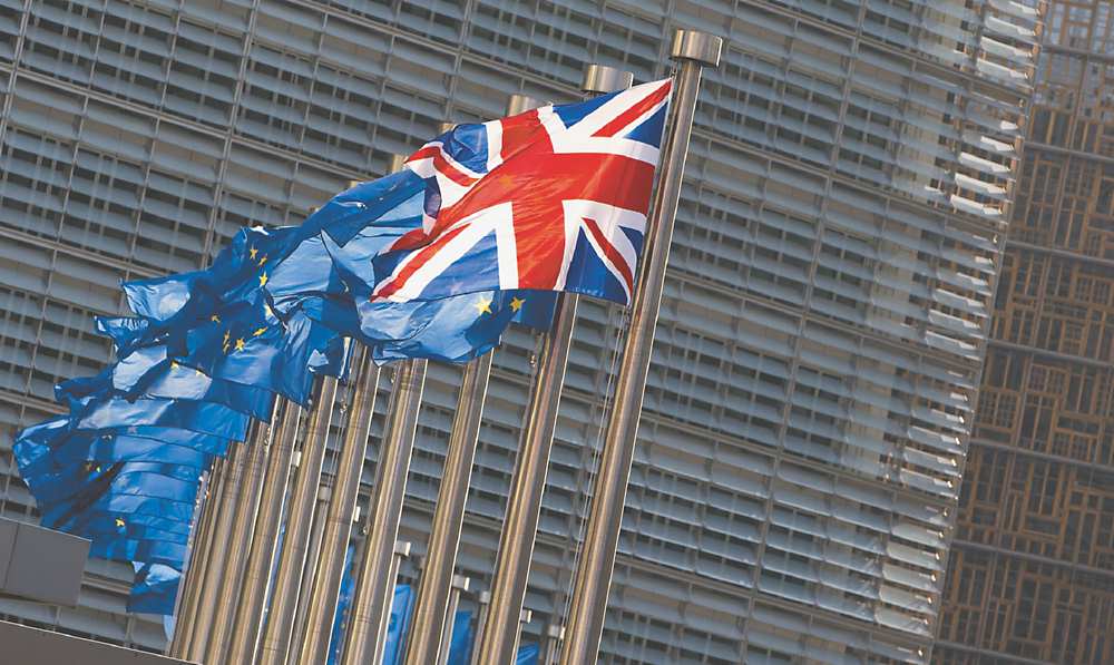 今年開始歐盟法規將不再適用於英國,惟歐洲專利局是基於歐洲專利公約所設立,而英國仍然是歐洲專利公約的會員國。因此,英國退出歐盟,原則上不影響歐洲專利局的運作。圖/美聯社 image