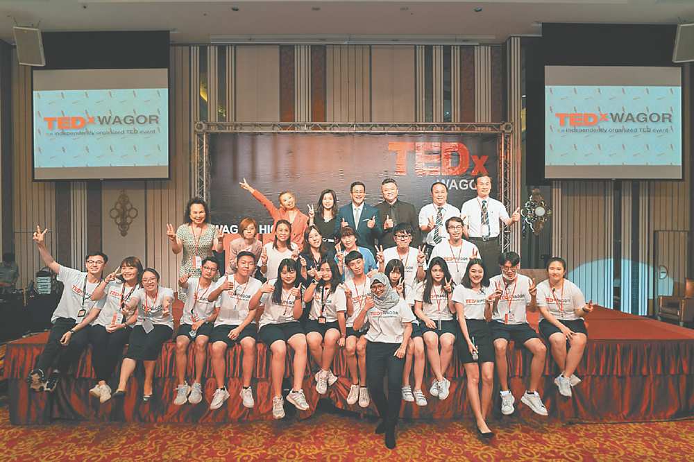 ●葳格以英語帶領孩子體驗多元文化,並由學生自辦的TEDx,展現帶著走的能力。圖/業者提供 image
