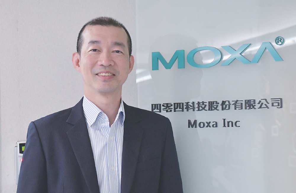 ●Moxa集團艾易科技總經理邱皓雲。圖/李其芳 image