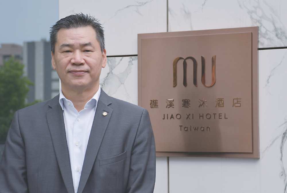 ●礁溪寒沐酒店總經理傅大吉。
圖/李其芳 image