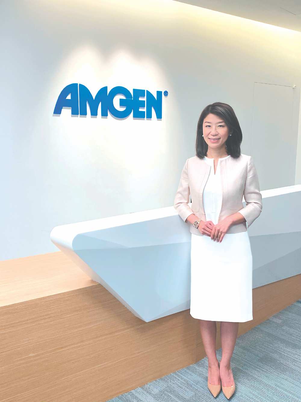 台灣安進總經理李宜真表示,安進的每一步,都以實現照護病患的使命為目標,未來團隊將持續發揮安進人當責、信任、卓越的DNA,落實跨界協力,共創數位健康的未來。圖/台灣安進提供 image