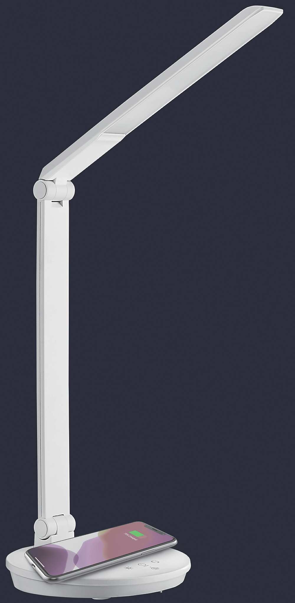 ●太星電工出品的LED無線充電護眼檯燈。圖/太星提供 image