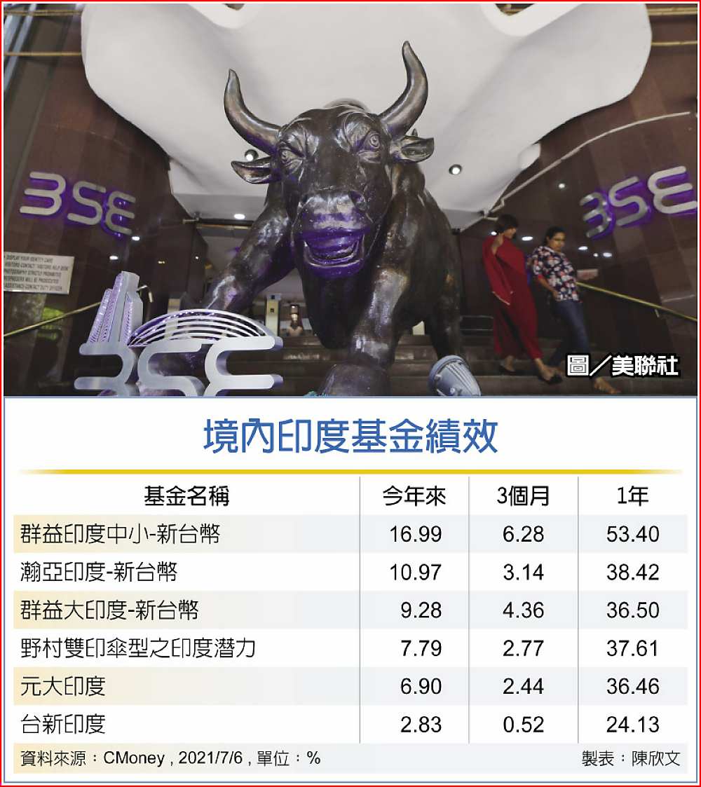 境內印度基金績效 image
