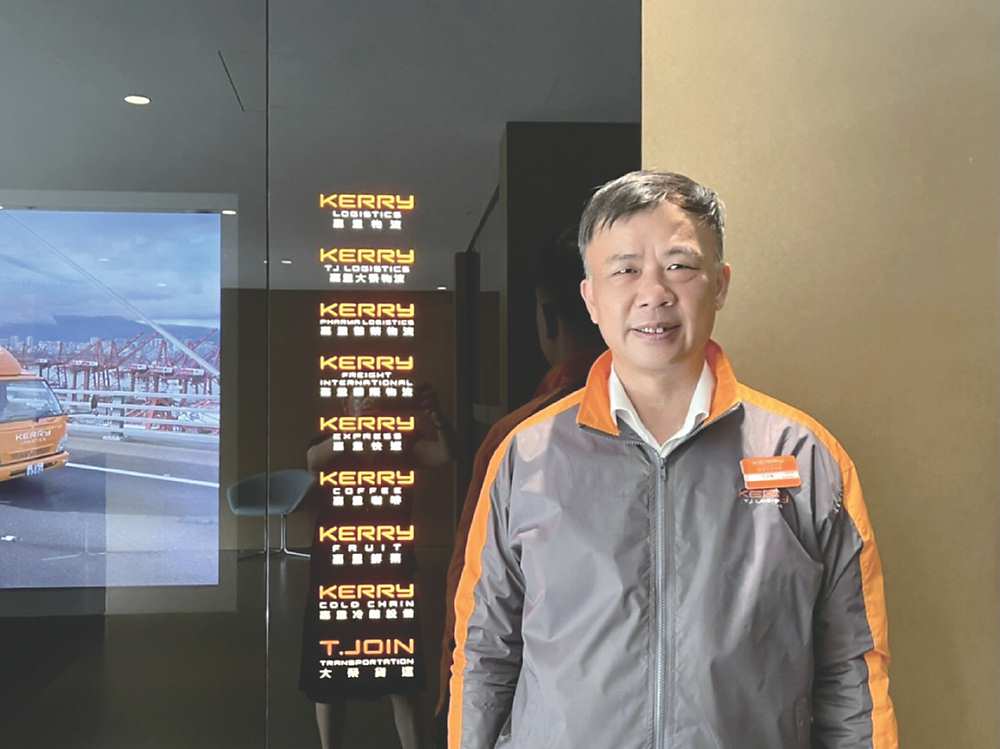 ●嘉里醫藥物流總經理王汝鵬。圖/業者提供 image