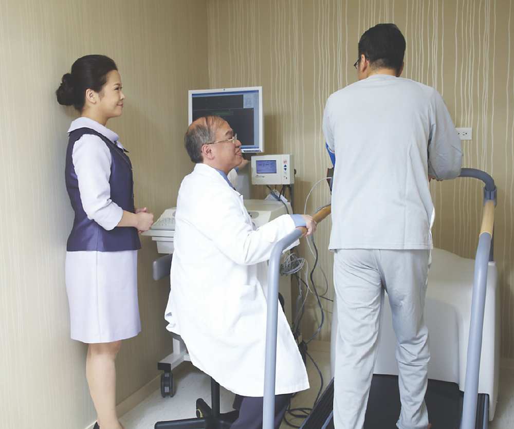 ●運動心電圖需有醫師在場執行。圖/國泰健檢提供 image