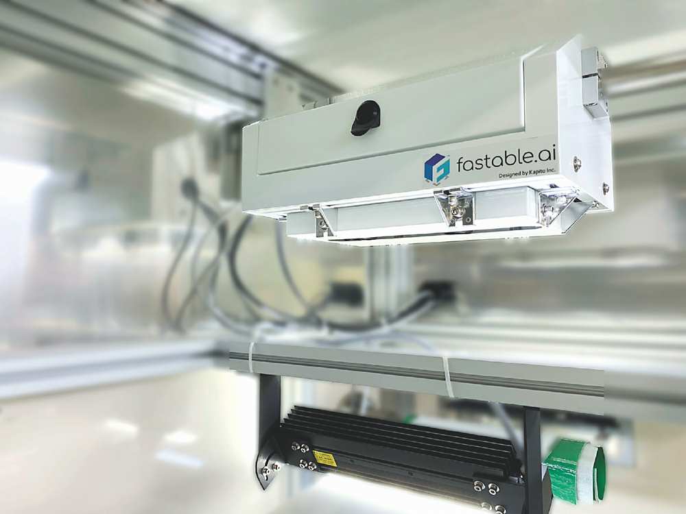 →開必拓的陶瓷薄膜外觀檢查機,受到國際級一軍台廠青睞。圖/開必拓數據提供 image