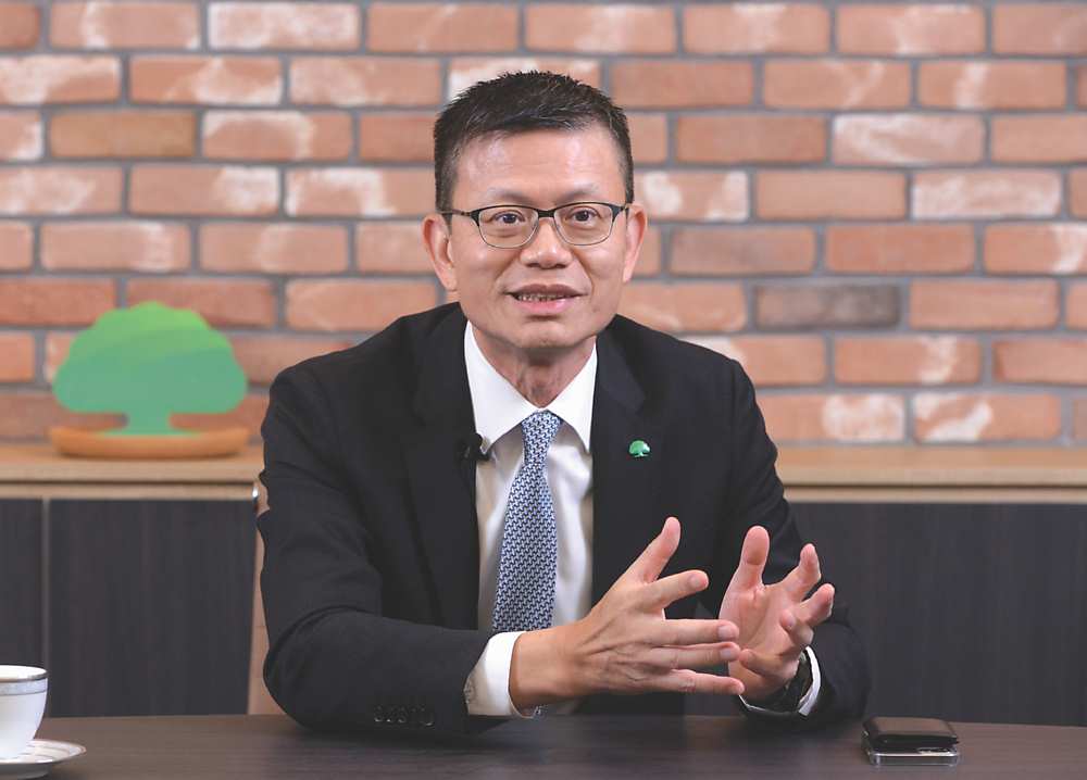 ↑國泰世華銀行總經理李偉正日前接受專訪,分享公司未來布局。圖/王德為 image