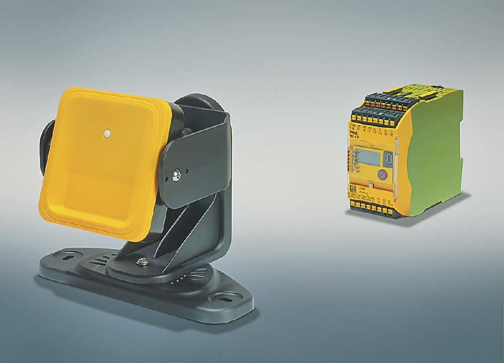 ●安全雷達系統PSENradar包含全新雷達感測器PSEN rd1.2,可用於高達Cat.3/PL d的安全保護區域監控。圖/業者提供 image