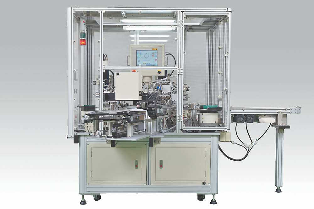 ●零組件自動組裝機,可做成型零件的組裝工程、外型檢驗、重量檢驗、有無零件漏裝…等功能。圖/業者提供 image