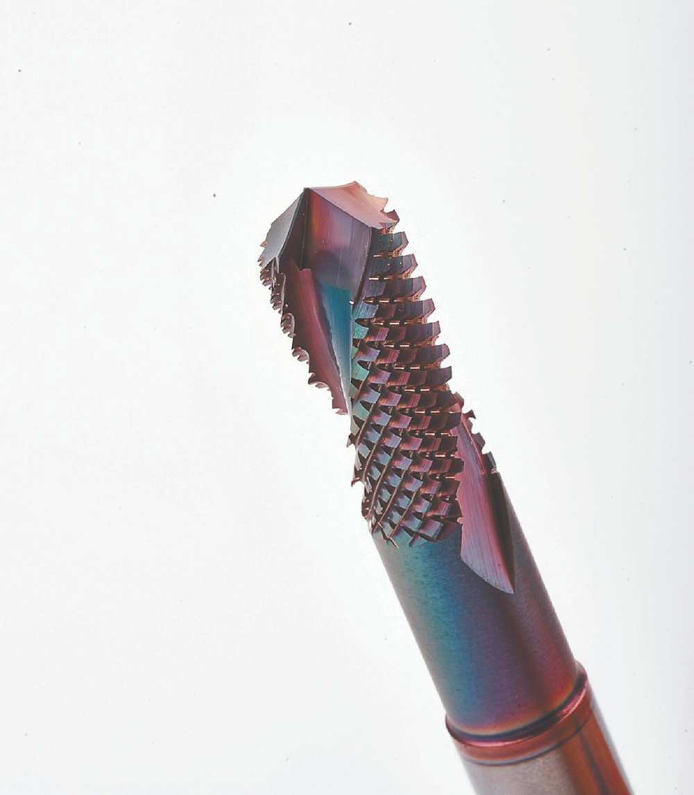 ●德倍利推出「複合式材料專用刀」專門加工纖維材料,獨特主副刃功能,可降低工件振動與毛屑殘留。圖/業者提供 image