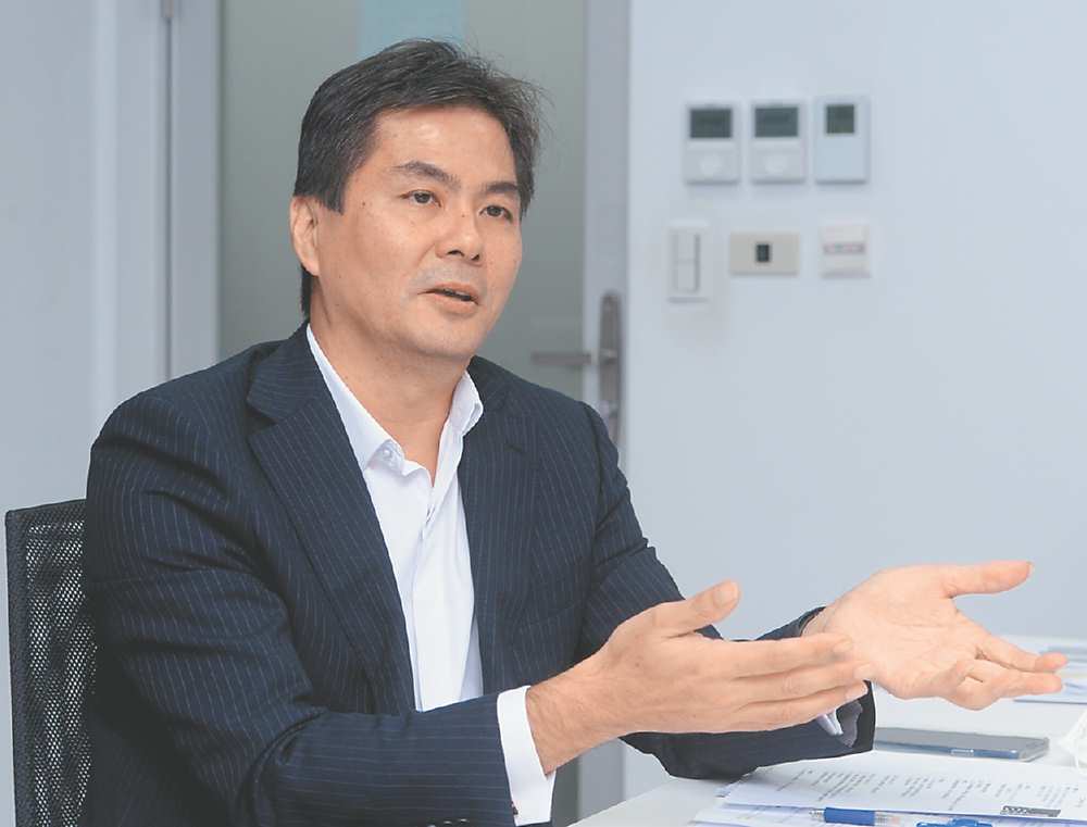 亞太電信董事長陳鵬。圖/王德為 image