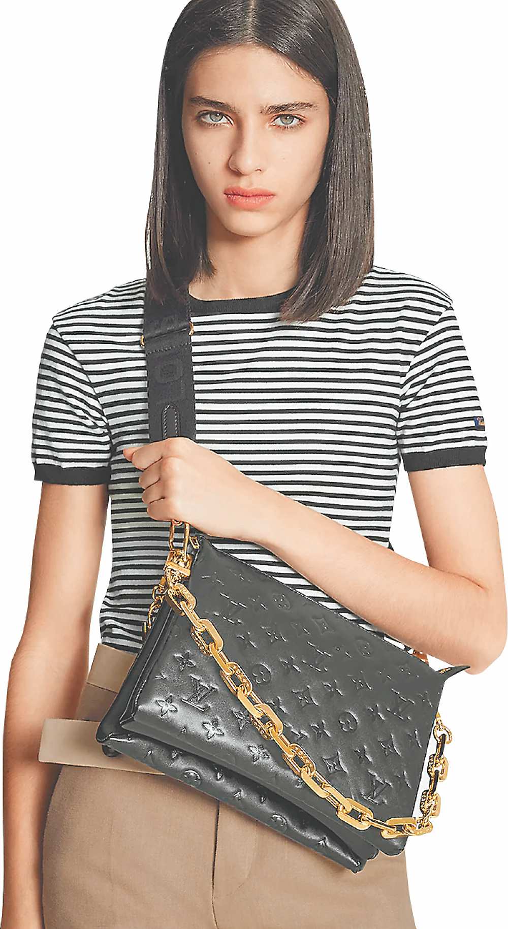 ←LV Coussin中號包漲至人民幣3.75萬。
圖/取自官網 image