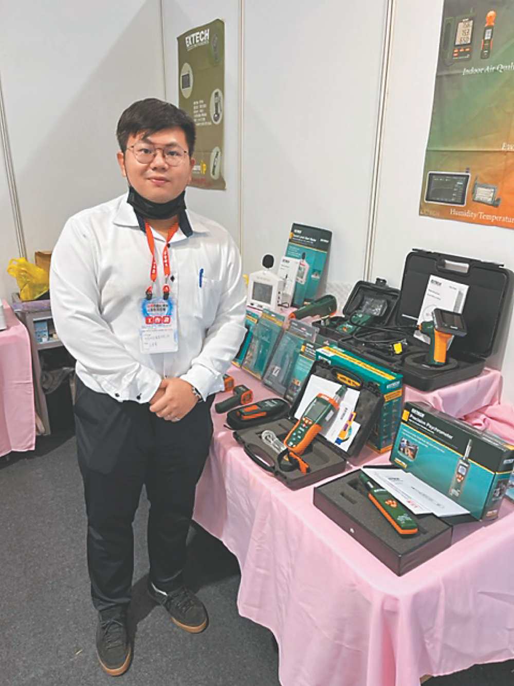 ●明昱科技總經理呂昱緯。圖/周榮發 image