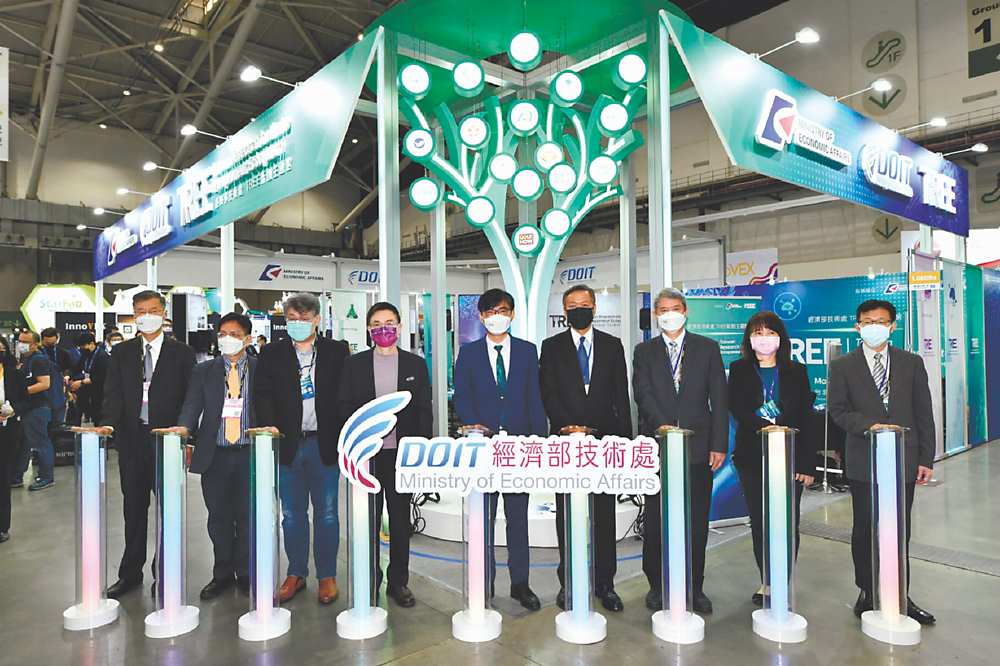 ●經濟部技術處於InnoVEX新創展中,集結18個新創團隊,打造TREE新創主題館。圖/工研院提供 image