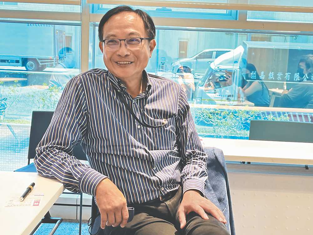 ●凌華董事長劉鈞。圖/陳昱光 image