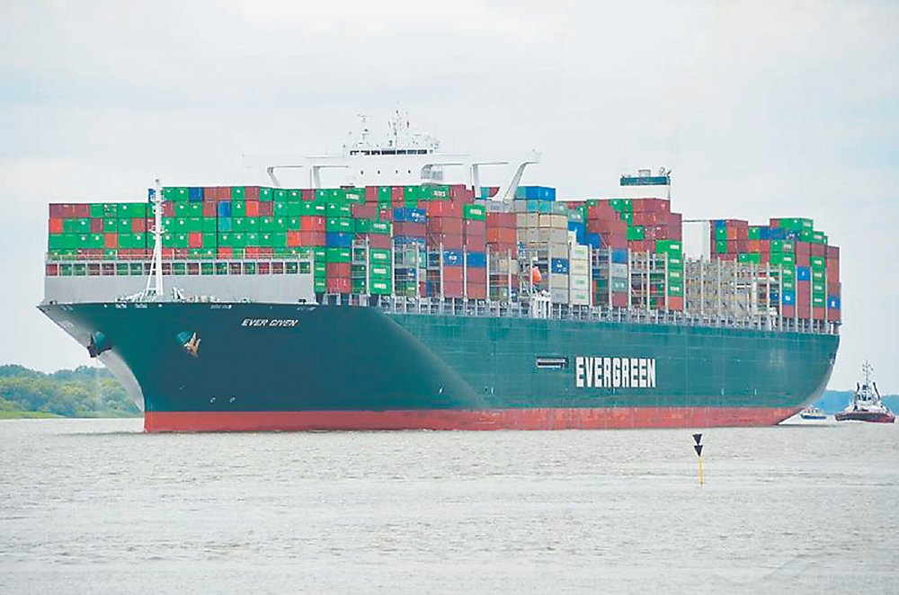 ●SCFI最新一周報價下跌1.2%至1,031點,終止連三紅走勢。圖/本報資料照片 image