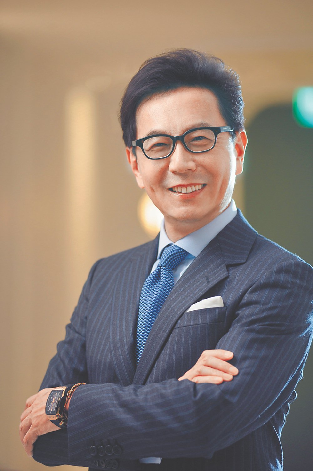 ●富邦集團董事長蔡明忠將獲東海大學頒贈名譽博士學位。 圖/東海大學提供 image