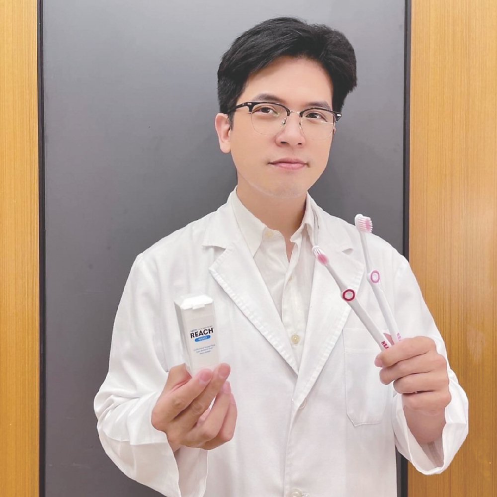 ●知名牙醫歐凱捷關心國人牙齒健康。
圖/業者提供 image