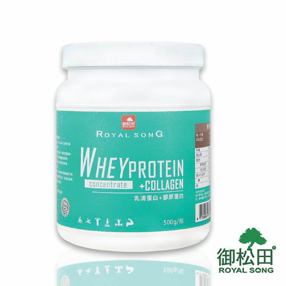 ●御松田「德國頂級乳清蛋白+膠原蛋白」。
圖/周榮發 image