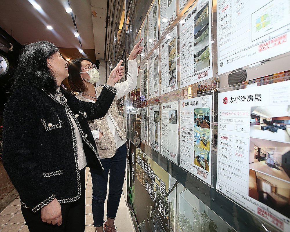 在新青安貸款、公教員工優利貸款加持下,1月國銀房貸衝破10兆元大關。圖/本報資料照片 image