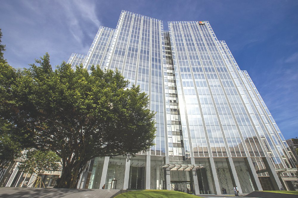 ●開發金控完成第二階段綠電採購,總部大樓預計2024年將取得碳中和及綠建築雙重認證。圖/開發金提供 image