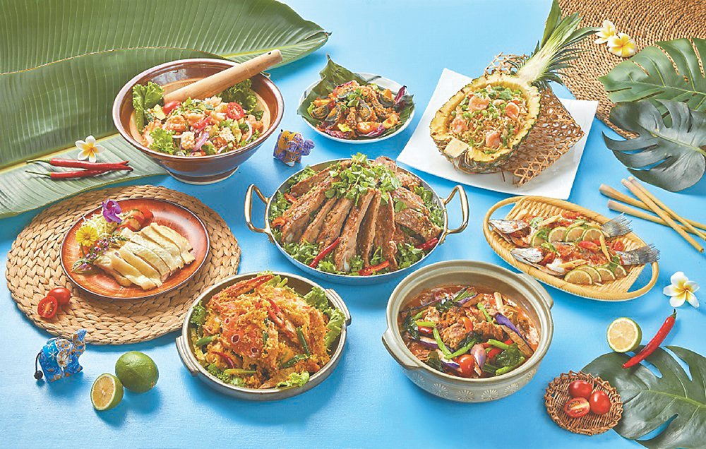 ●麗寶福容「泰Chill」自助午餐,吃一口秒飛泰國。圖/麗寶樂園渡假區提供 image