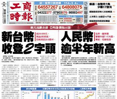今日工商時報