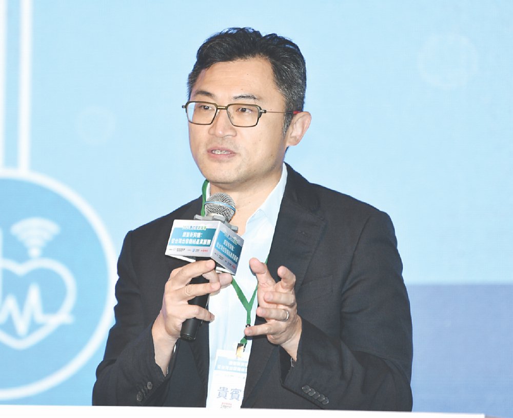 宏碁智醫董事長連加恩。圖/顏謙隆 image