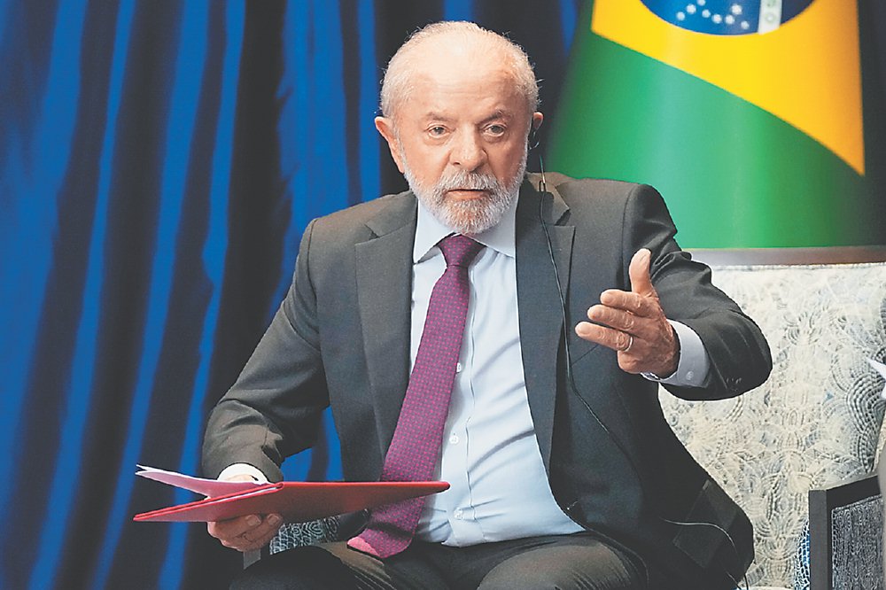 巴西總統魯拉(Luiz Inacio Lula da Silva)。圖/美聯社 image