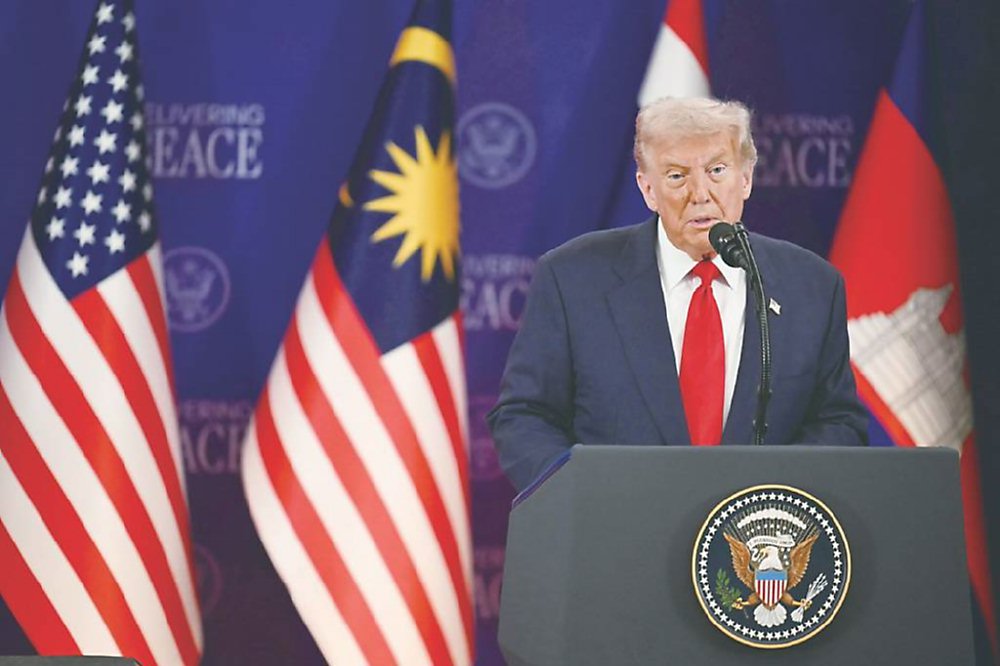 美國總統川普2026年有望訪中,值得進一步關注。圖/美聯社 image